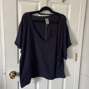 Free people oversized shirt